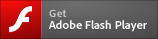 Adobe® Flash® Playerダウンロードページへのリンク