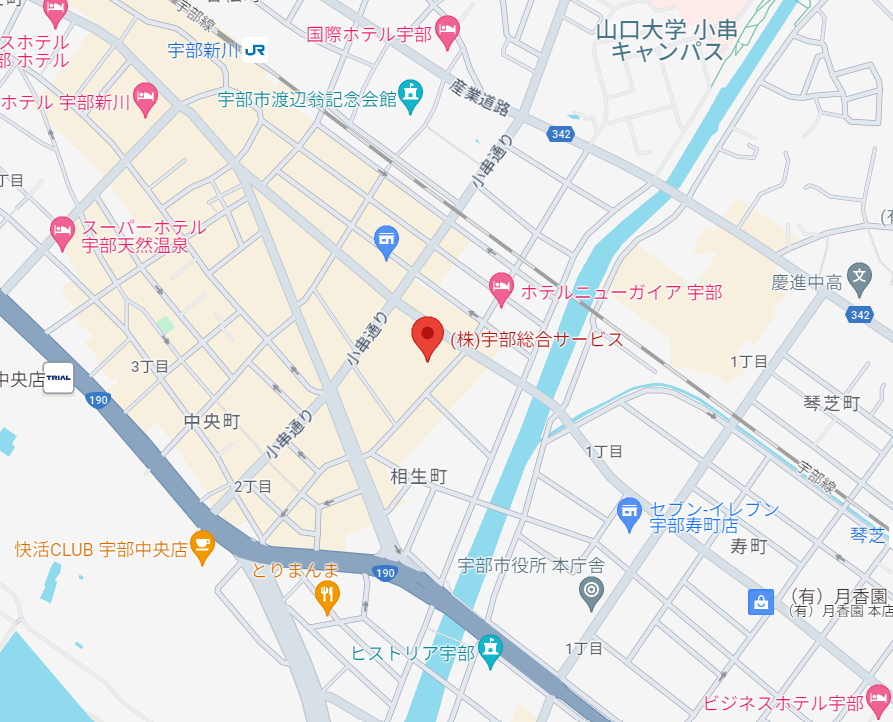 アクセス 株式会社宇部総合サービス